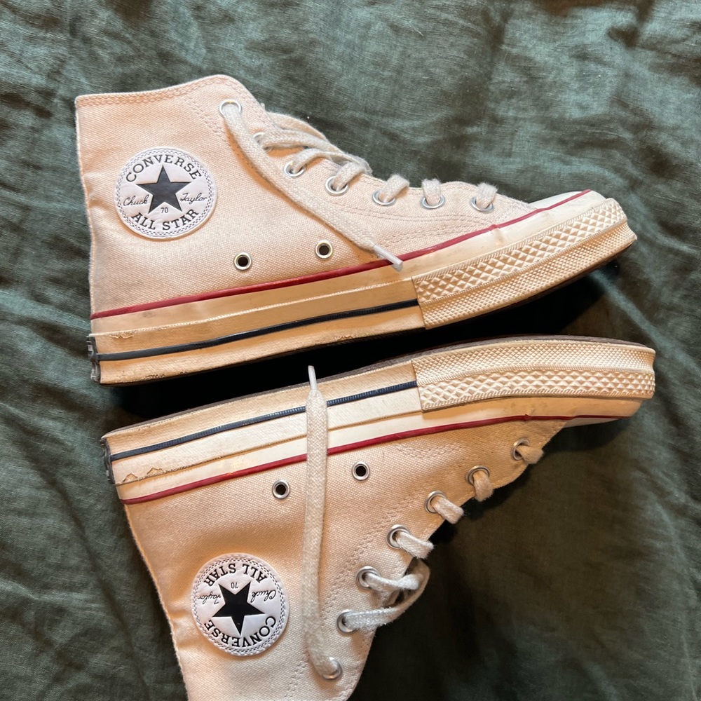 Converse High-Top Sneakers - Cream